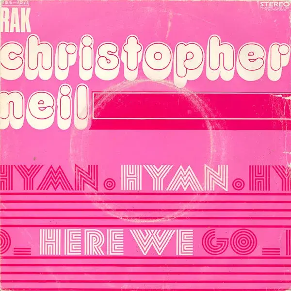 Christopher Neil – “Hymn” / “Here We Go” French single cover 1