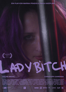 <cite>Ladybitch</cite> movie poster and titles