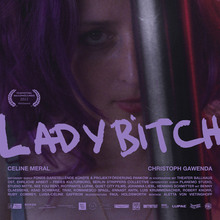 <cite>Ladybitch</cite> movie poster and titles