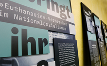 <cite>Wohin bringt ihr uns? »Euthanasie«-Verbrechen im Nationalsozialismus</cite> exhibition