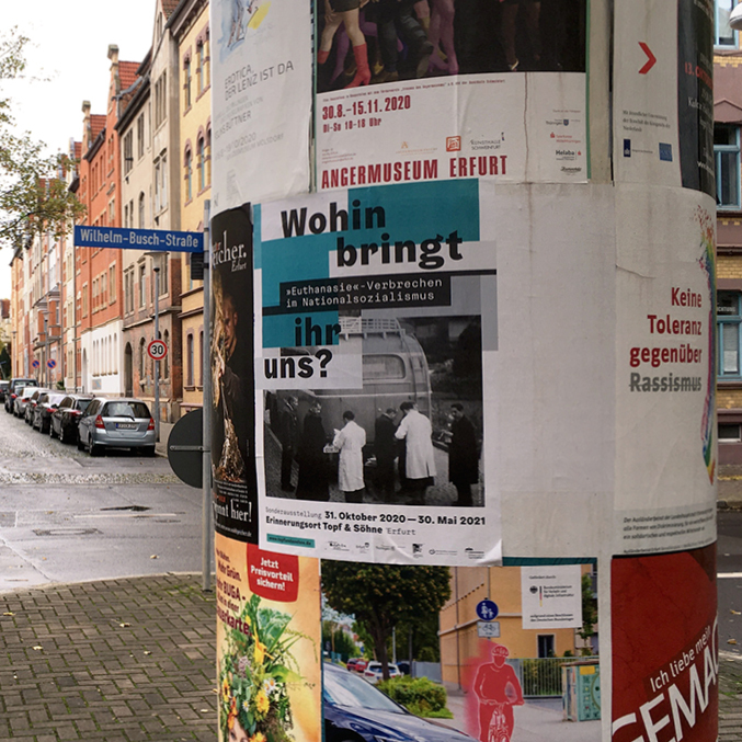 Wohin bringt ihr uns? »Euthanasie«-Verbrechen im Nationalsozialismus exhibition 4