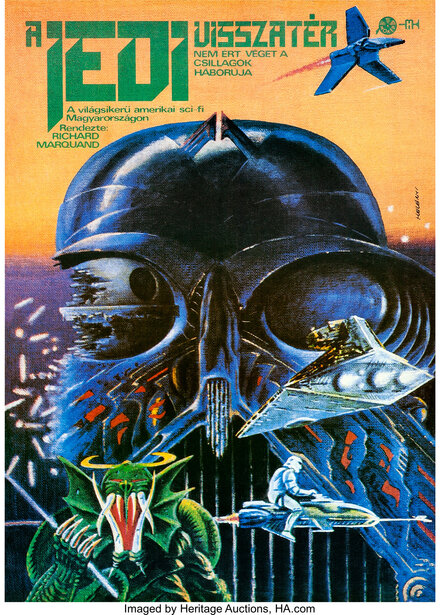 <cite>Star Wars</cite> movie posters <span>from Hungary</span>