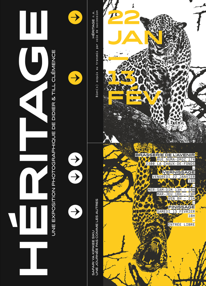 Héritage exhibition poster