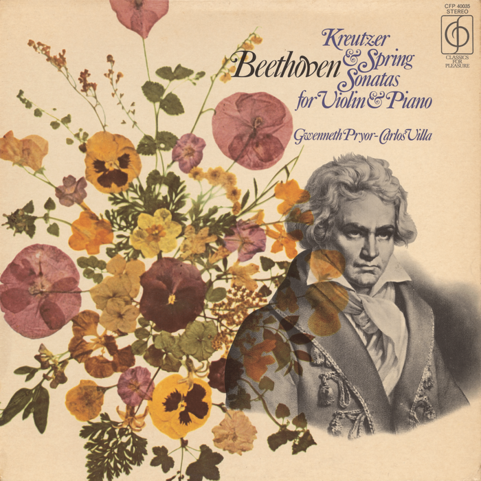 Kreutzer &amp; Spring Sonatas for Violin &amp; Piano album art 1