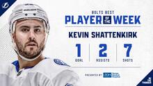 Tampa Bay Lightning Player of the Week graphics