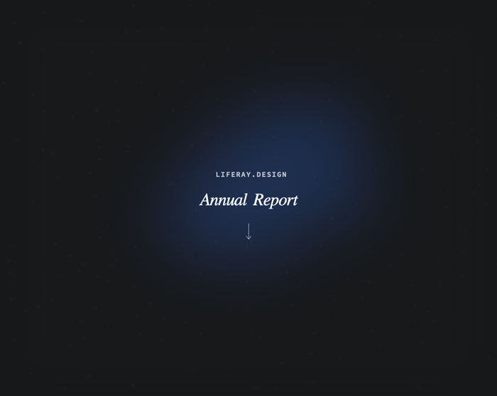 Liferay Design 2021 Annual Report 6