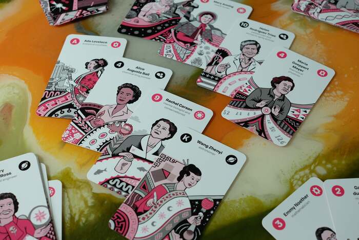 Women of Science tarot deck and guidebook 4