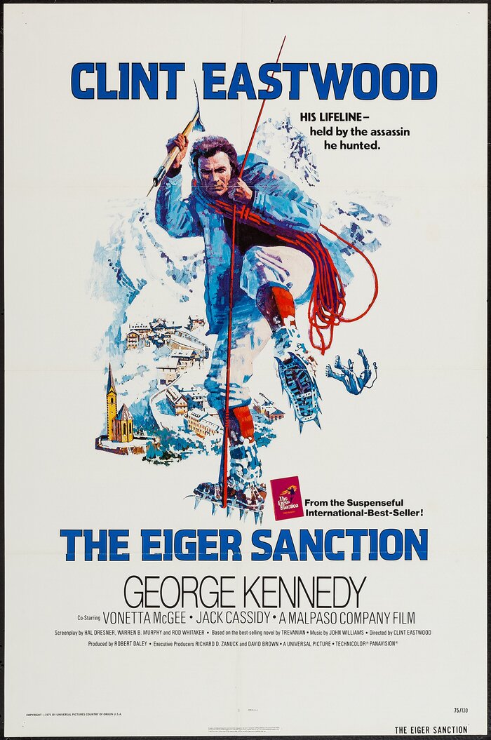 US One Sheet (27″×41″) with artwork by John Alvin and an unexpected appearance of  for the tagline.