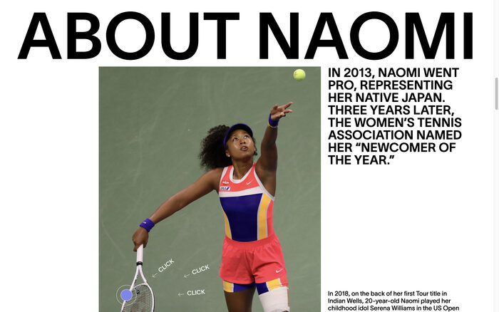 Naomi Osaka website 5