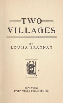 <cite>Two Villages</cite> by Louisa Brannan