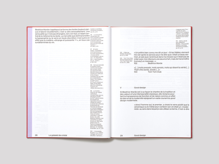 Le gobelet de cristal essay by Thierry Chancogne 2