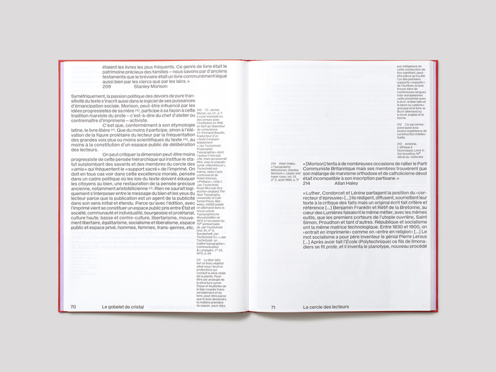 Le gobelet de cristal essay by Thierry Chancogne 6