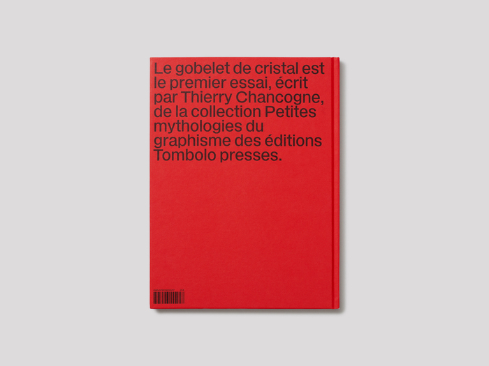 Le gobelet de cristal essay by Thierry Chancogne 8