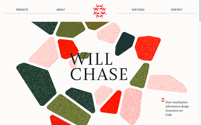 Will Chase portfolio website 1