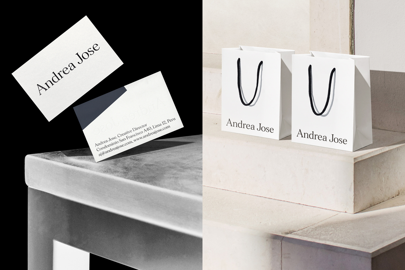 Andrea Jose branding