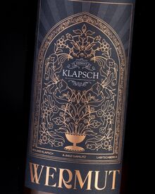 Weingut Klapsch vermouth labels