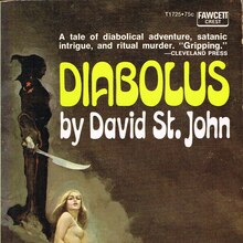 <cite>Diabolus</cite> by David St. John (Fawcett Crest, 1972)