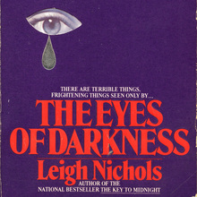 <cite>The Eyes of Darkness</cite> by Leigh Nichols (Pocket, 1981)