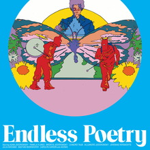 <cite>Endless Poetry</cite> (2016) German movie poster