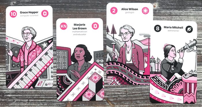 Women of Science tarot deck and guidebook 5
