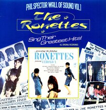 The Ronettes – <cite>Sing Their Greatest Hits</cite> album art