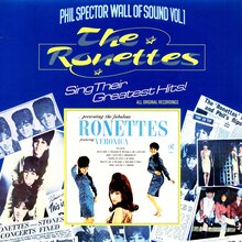 The Ronettes – <cite>Sing Their Greatest Hits</cite> album art