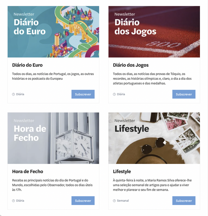Observador website and app 1