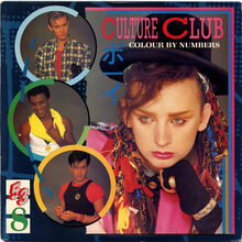 Culture Club – <cite>Colour By Numbers</cite> album art