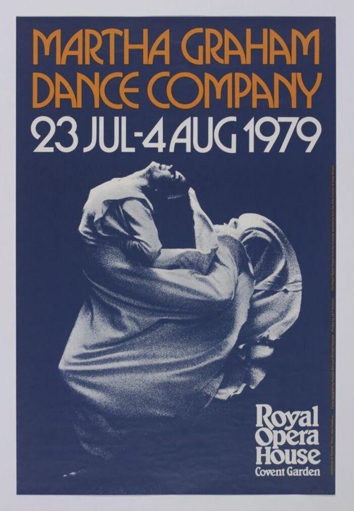 Martha Graham Dance Company at the Royal Opera House, Covent Garden poster