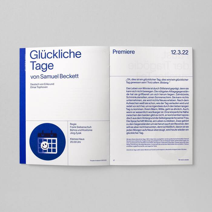 Theater Ansbach 21/22 season guide 8