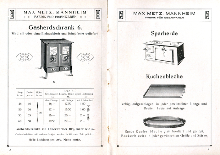 Max Metz product catalog 3