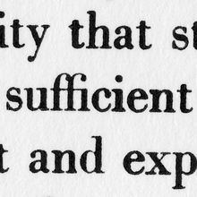 “The lungs of God” letterpressed poem