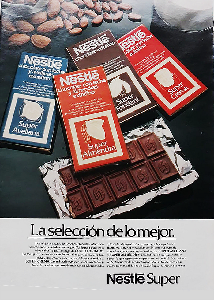 Nestlé Super chocolate ads, Spain (1979–1982) 1