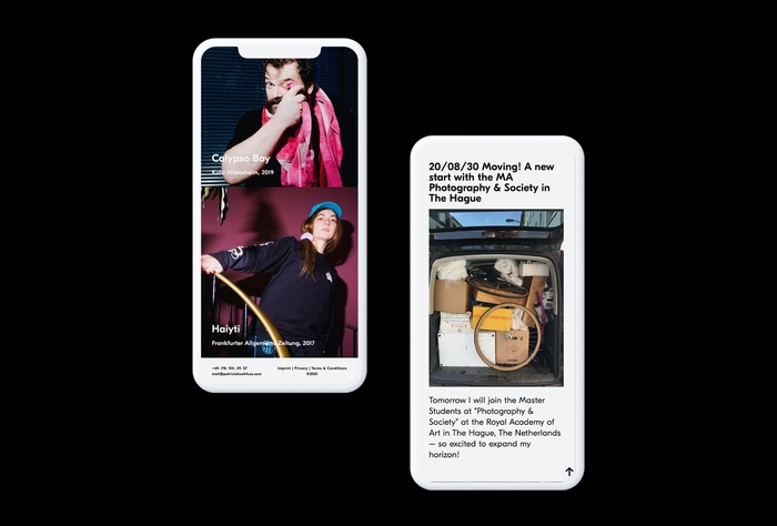 Patricia Kühfuss portfolio website 3