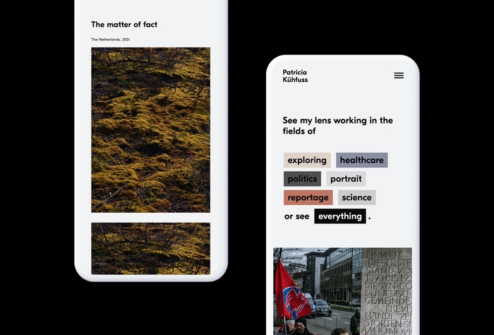 Patricia Kühfuss portfolio website 11