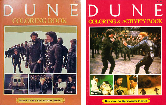 Dune Coloring & Activity Books 1