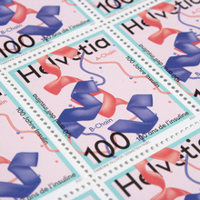 100 years insulin Swiss stamp