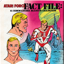 <cite>Atari Force</cite>, Fact File: Commander Martin Champion