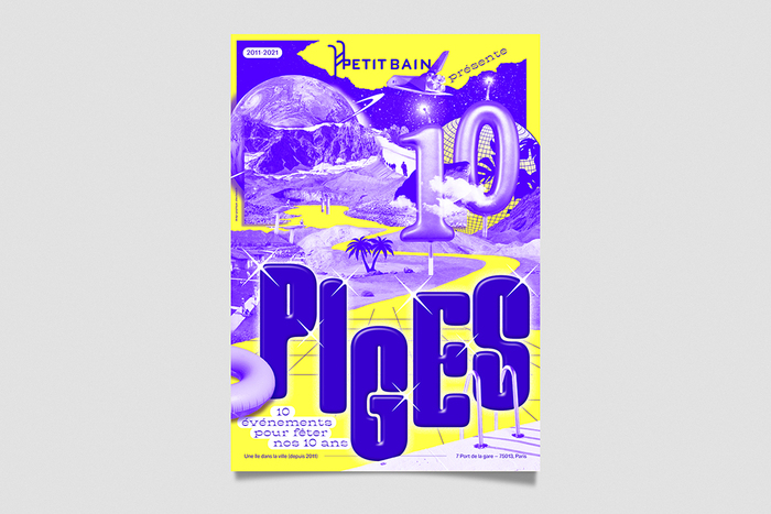“Petit Bain présente: 10 piges” poster 1