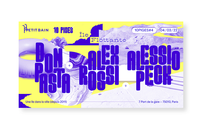 “Petit Bain présente: 10 piges” poster 6