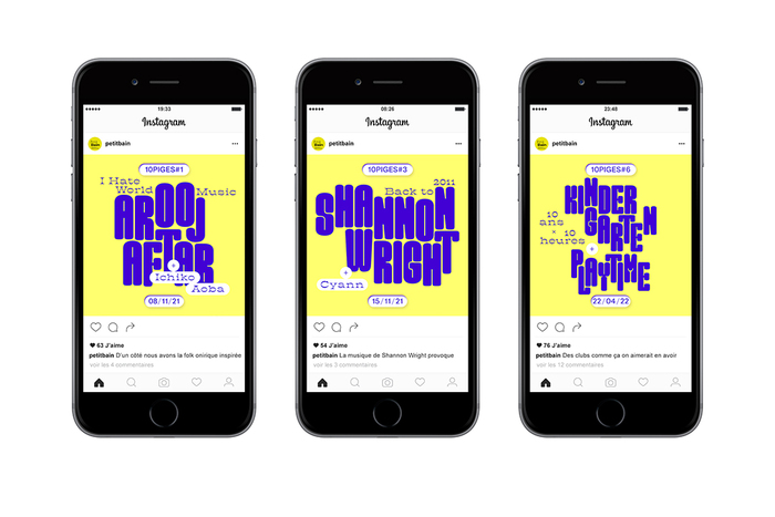 “Petit Bain présente: 10 piges” poster 10