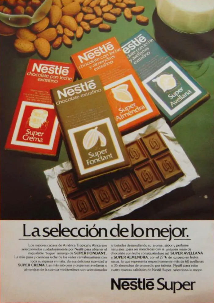 Nestlé Super chocolate ads, Spain (1979–1982) 3