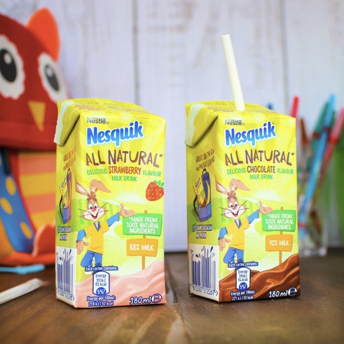 Nestlé Nesquik All Natural packaging and identity 8