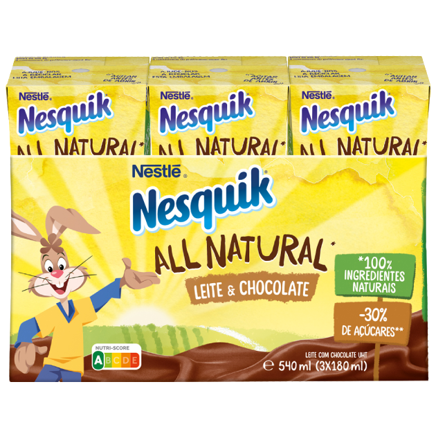 Nestlé Nesquik All Natural packaging and identity 9