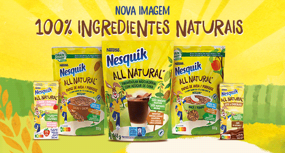 Nestlé Nesquik All Natural packaging and identity 3