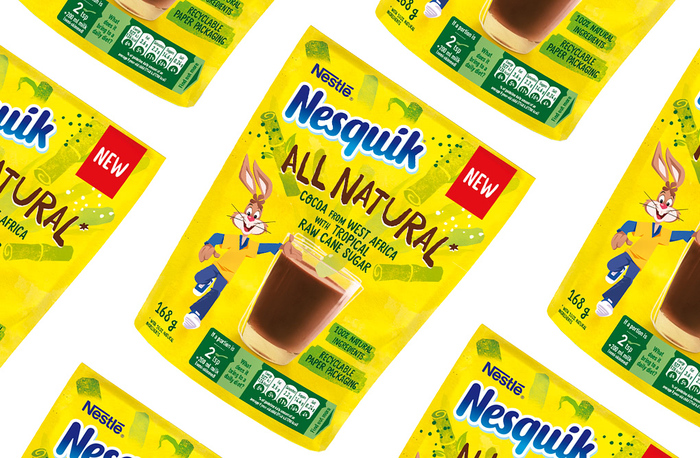 Nestlé Nesquik All Natural packaging and identity 2