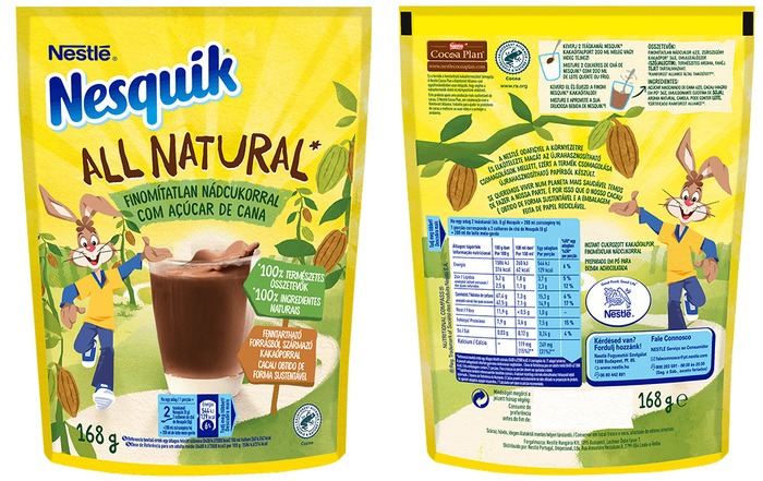 Nestlé Nesquik All Natural packaging and identity 11