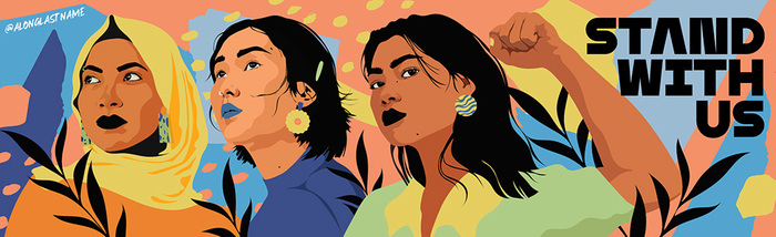 Stand With Us mural 3