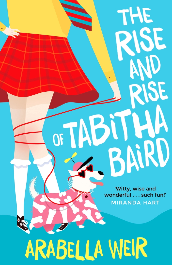 The quote by Miranda Hart is set in an unidentified sans similar to .