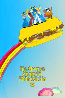 <cite>It’s Always Sunny in Philadelphi</cite>a poster